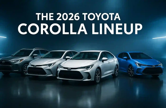 The New 2026 Toyota Corolla Lineup